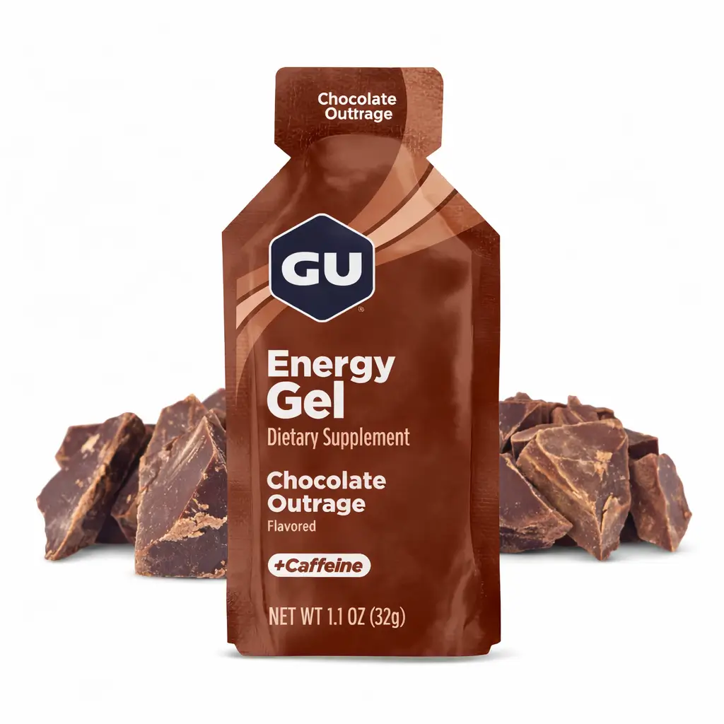 Energy Gel Chocolate Ourtrage 20mg Cafeina