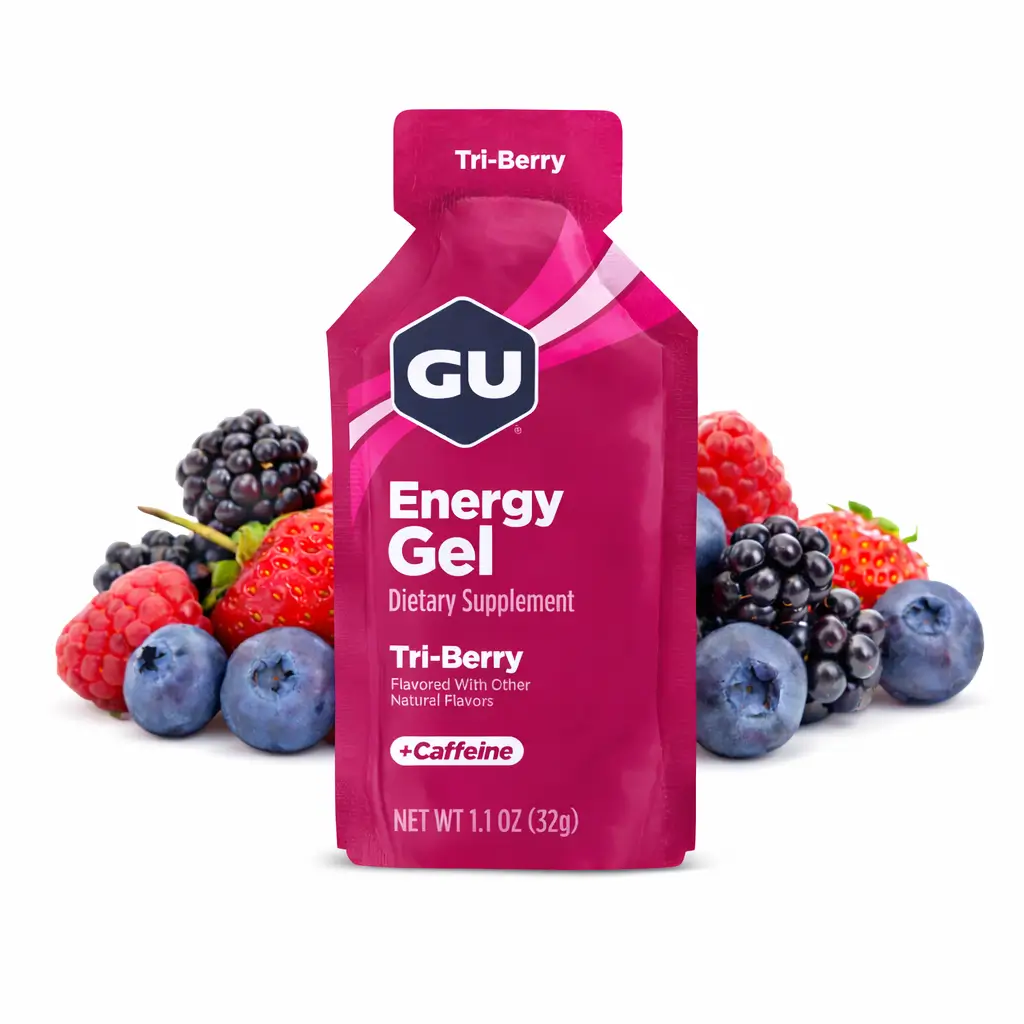 Energy Gel Tri-Berry 20mg Cafeina