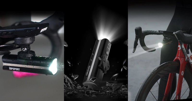 Igpsport Luz Delantera Inteligente VS1200 LED