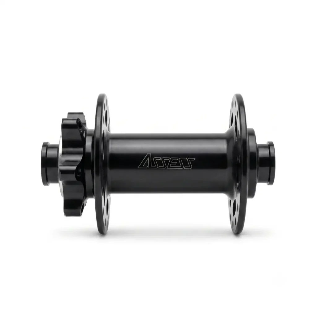 Assess Carretel Delantero 32H 15x110 Negro