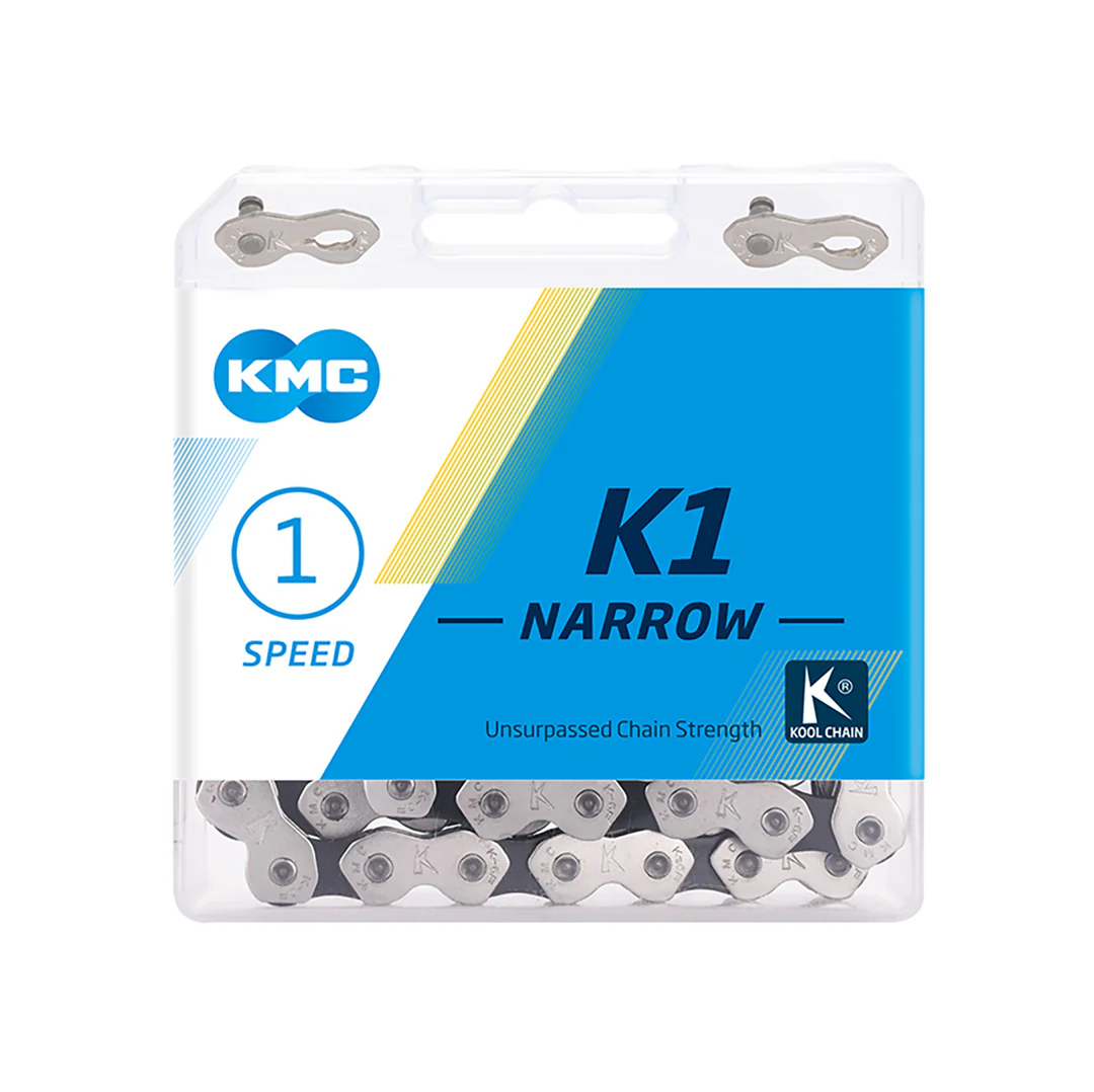 kmc-cadena-1v-estrecha-k1-silver KMC Cadena 1V Estrecha K1 Silver