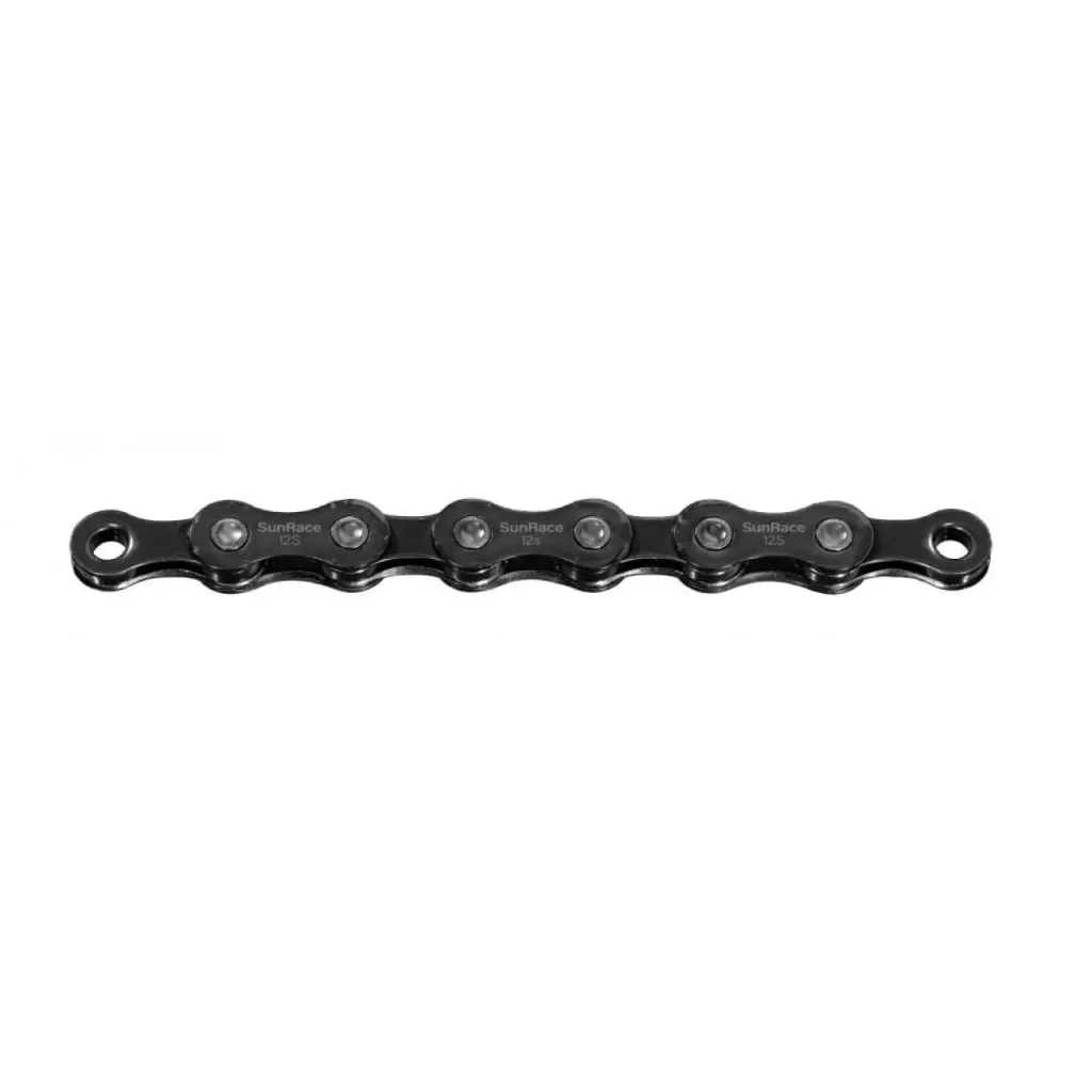 Sunrace Cadena 12V 126L Negra